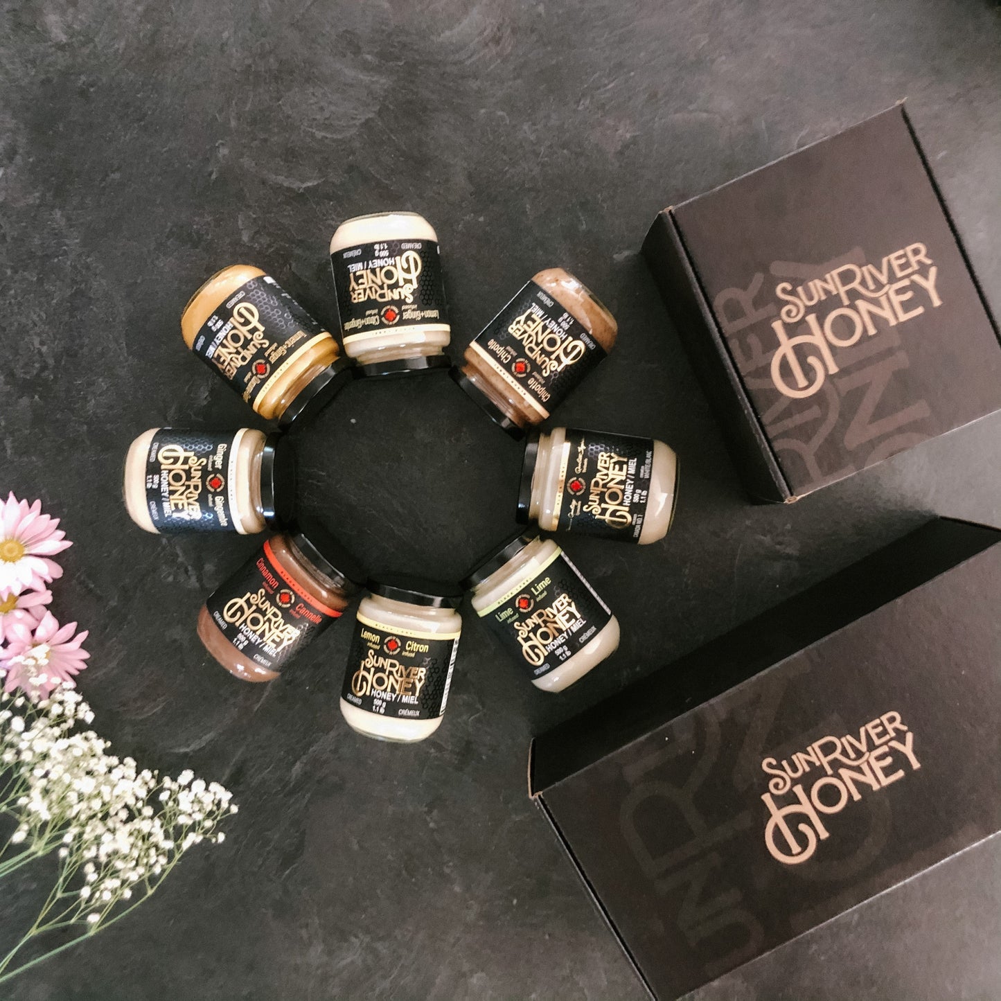 Lemon + Ginger Creamed Honey Gift Set + Mystery Mini