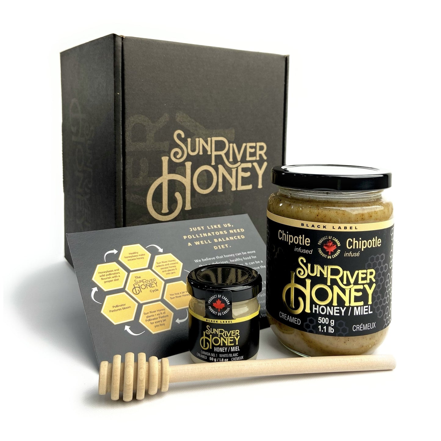 Chipotle Creamed Honey Gift Set + Mystery Mini