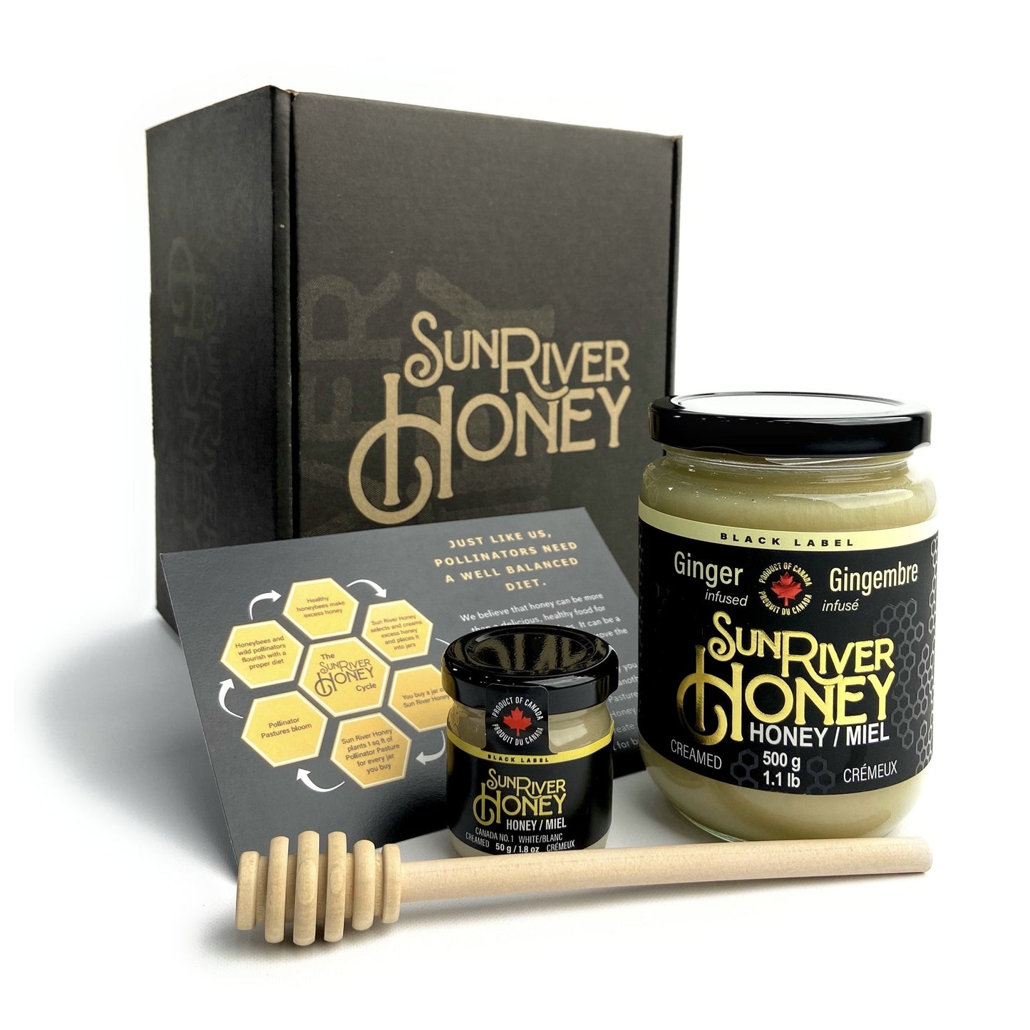 Ginger Creamed Honey Gift Set + Mystery Mini