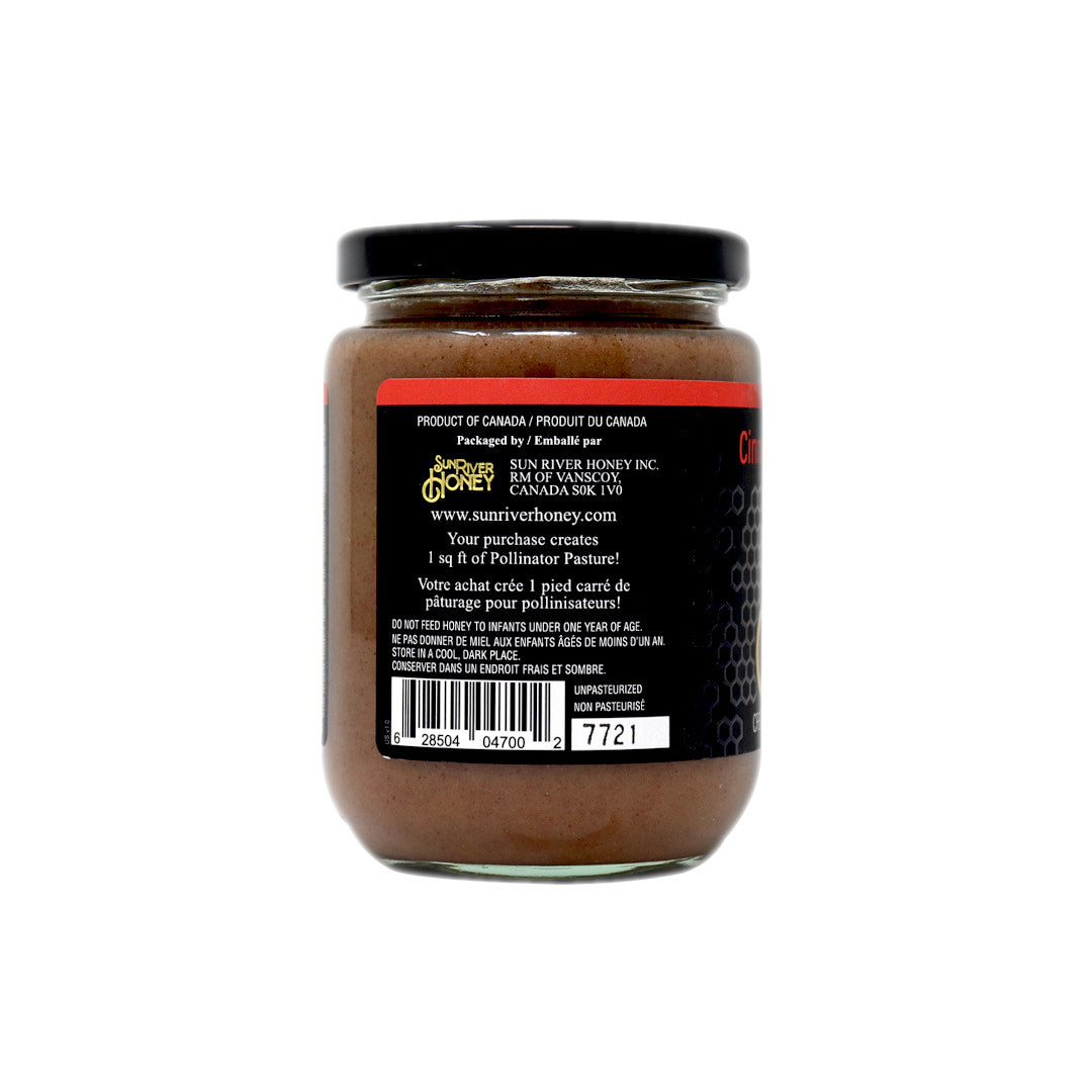 Cinnamon Creamed Honey 1 lb Single