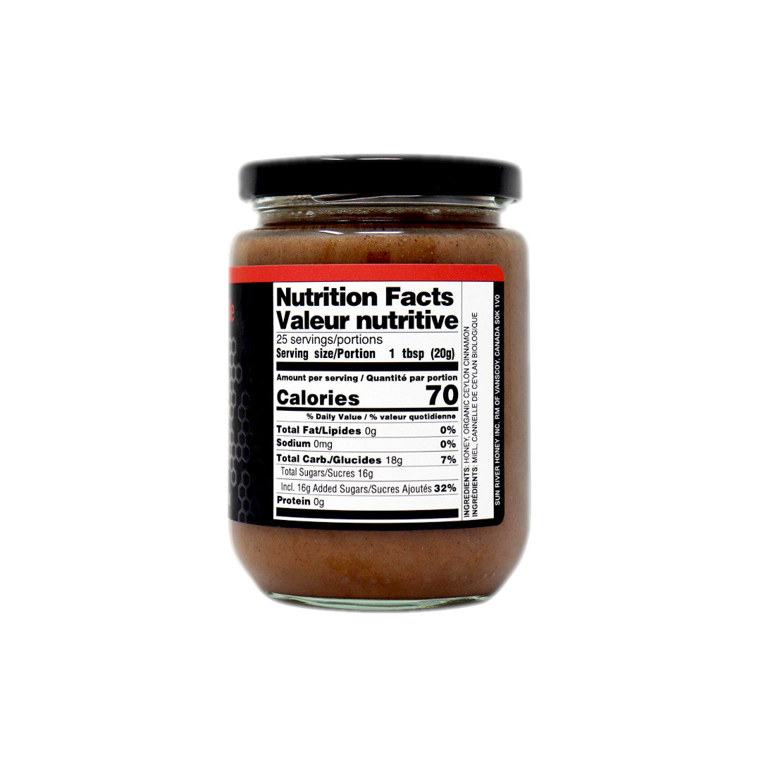 Cinnamon Creamed Honey 1 lb Single