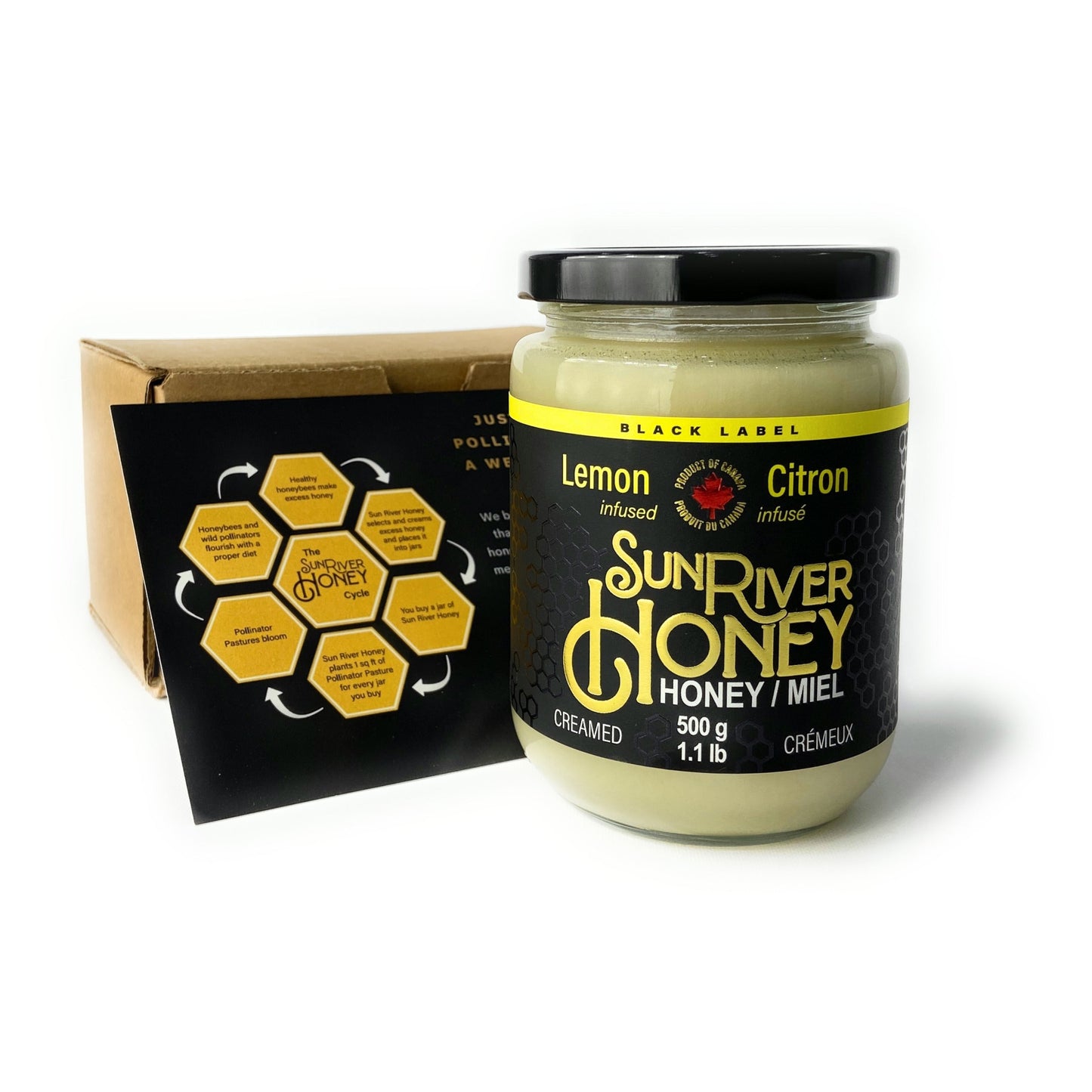 Lemon Creamed Honey 1 lb Single