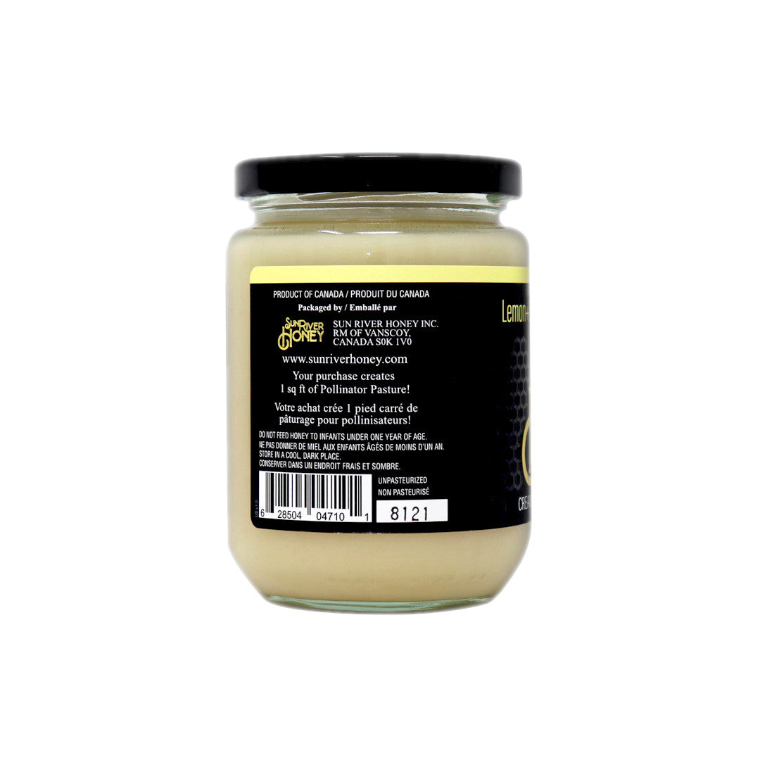 Lemon + Ginger Creamed Honey 1 lb Single